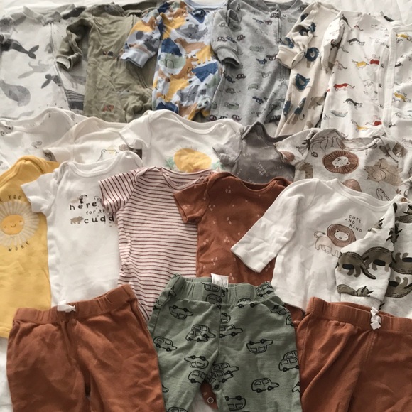 Carter's Other - BABY BOY- Variety Pack/ Bundle of 20 Pieces | 9M
